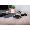 CHERRY SLIDEPAD ERGO riešo atrama Juoda
