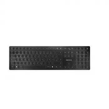CHERRY KW 9100 plonas klaviatūra Universali RF Wireless + Bluetooth QWERTZ vokiečių Juoda