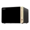 QNAP TS-664 NAS bokštas Intel® Celeron® N5095 8 GB DDR4 0 TB QNAP QTS Juoda, Bronzinė