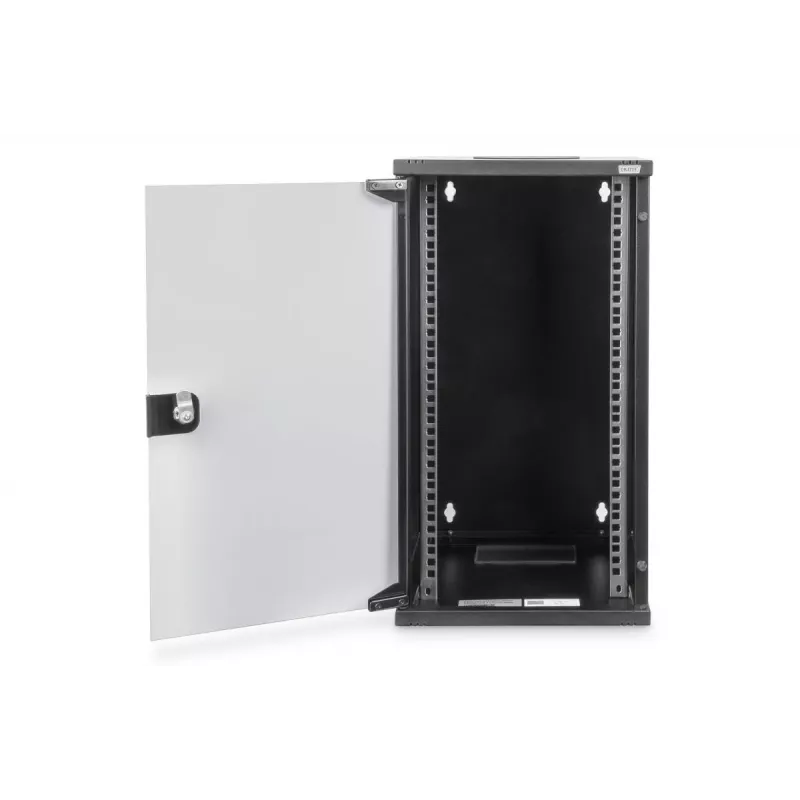 DIGITUS sieninė spinta 254 mm (10 colių) - 312 x 300 mm (P x G) juoda