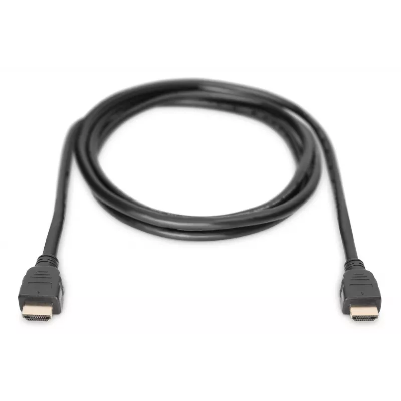 DIGITUS HDMI Ultra High Speed jungiamasis kabelis, A tipo standartinis-standartinis, 1 m, su Ethernet, UHD 8K 60p, juodas