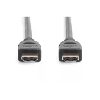 DIGITUS HDMI Ultra High Speed jungiamasis kabelis, tipo A M/M, 3 m, su eternetu, UHD 8K 60p, juodas