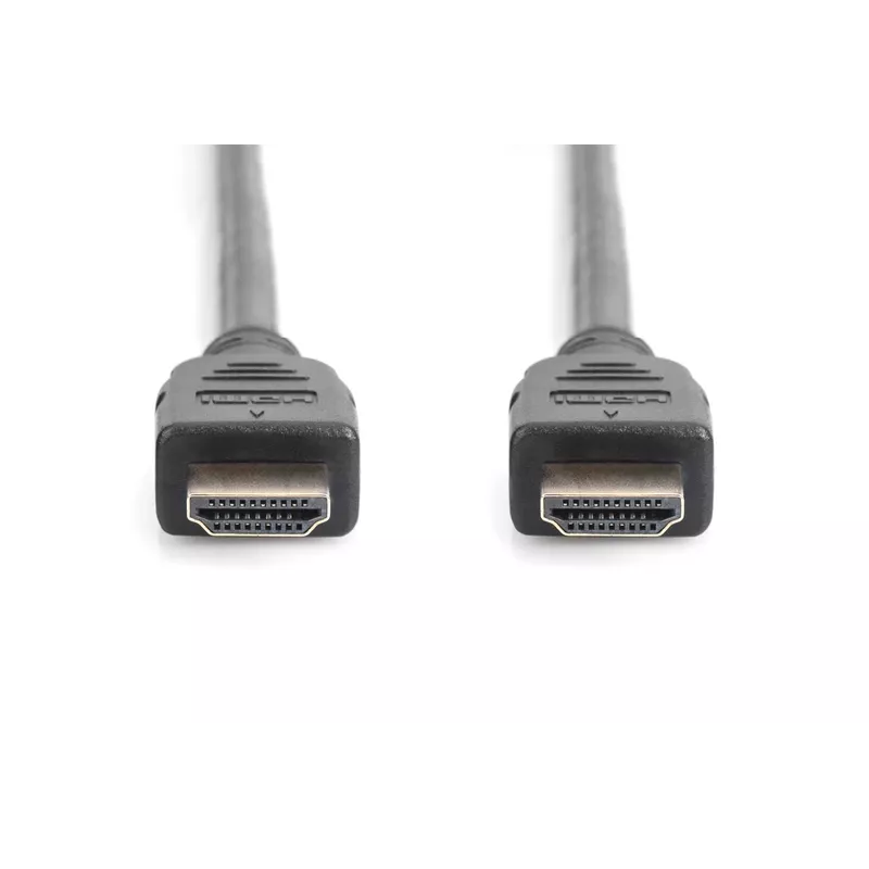 DIGITUS HDMI Ultra High Speed jungiamasis kabelis, tipo A M/M, 3 m, su eternetu, UHD 8K 60p, juodas