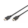 DIGITUS HDMI High Speed jungiamasis kabelis, tipo A M/M, 3m su Ethernet, Ultra HD 60p, auksinis juodas