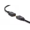 DIGITUS HDMI didelės spartos ilginimo laidas, tipas A M/F, 3 m su Ethernet, Ultra HD 24p, auksinė juoda