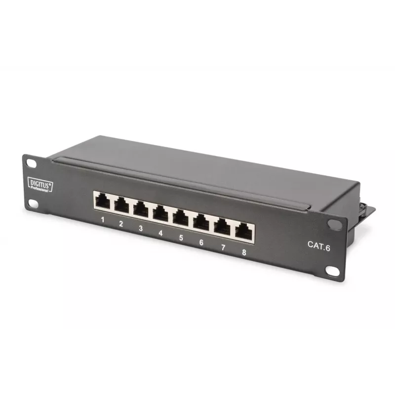 DIGITUS tinklo rinkinys 10in-9U 312x300mm spintos lentyna PDU 8 prievadų