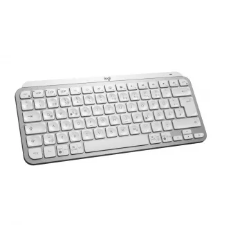 LOGITECH Minimalistinė belaidė apšviečiama klaviatūra - MX KEYS MINI - Šviesiai pilka - Qwertz Deutsch