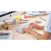 LOGITECH Minimalistinė belaidė apšviečiama klaviatūra - MX KEYS MINI - Šviesiai pilka - Qwertz Deutsch