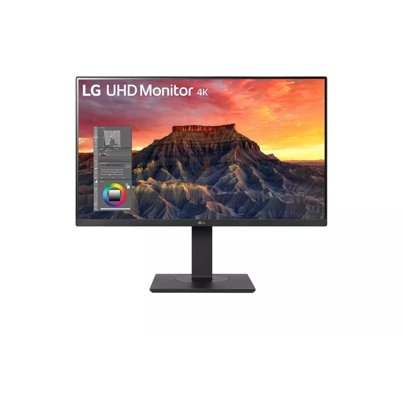LG 27BQ65UB kompiuterio monitorius 68,6 cm (27 col.) 3840 x 2160 pikseliai 4K Ultra HD LED juodas