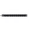DIGITUS 1U aliumininis PDU montuojamas į stovą 8x C13 2xC19 16A 230VAC 50/60Hz IEC C20 kištukas