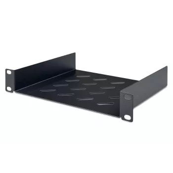 DIGITUS Shelf 1U 10in 44x254x200mm RAL 7035 Black