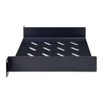 DIGITUS Shelf 1U 10in 44x254x200mm RAL 7035 Black