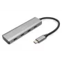 DIGITUS USB-C 4 prievadų šakotuvas, 4x USB-C 3.1 Gen1, 5 Gbps