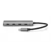 DIGITUS USB-C 4 prievadų šakotuvas, 4x USB-C 3.1 Gen1, 5 Gbps