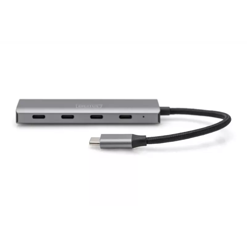 DIGITUS USB-C 4 prievadų šakotuvas, 4x USB-C 3.1 Gen1, 5 Gbps