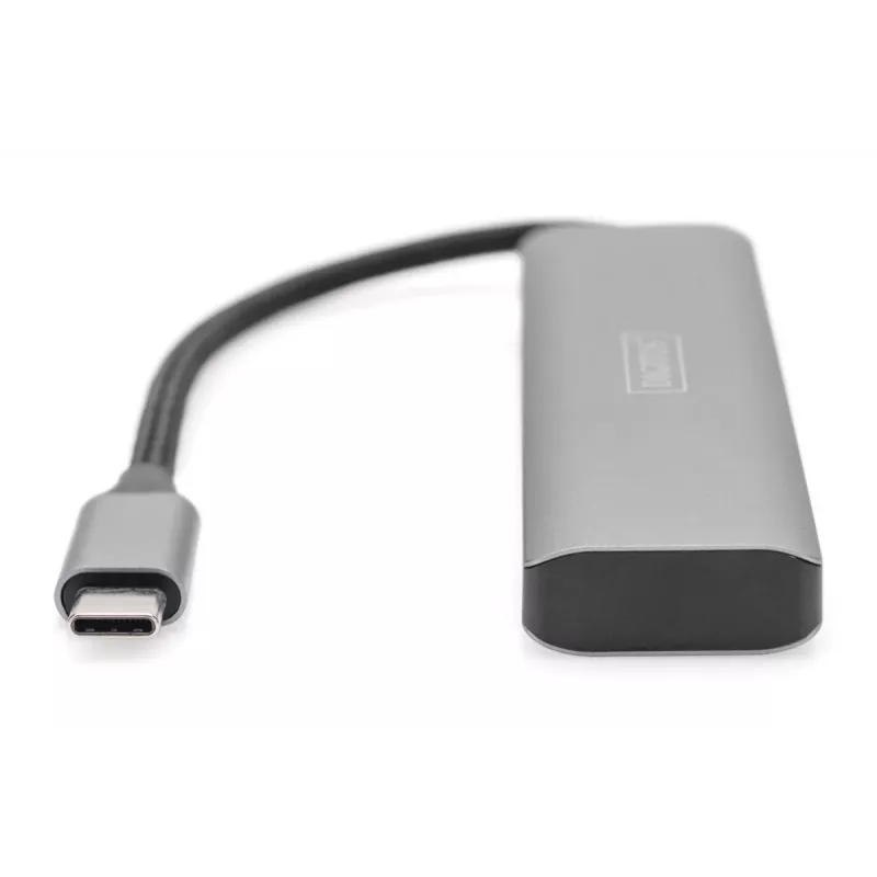 DIGITUS USB-C 4 prievadų šakotuvas, 4x USB-C 3.1 Gen1, 5 Gbps