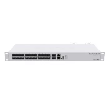MIKROTIK Crs326-24s+2q+rm Tinklo komutatorius valdomas L3 spartusis eternetas (10/100) 1U baltas