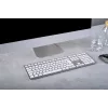 CHERRY KW 9100 plonas FOR MAC klaviatūra universali USB + Bluetooth QWERTZ vokiška Sidabrinė