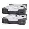 THERMALTAKE PC aušinimo ventiliatorius - SWAFAN EX14 ARGB Sync TT Premium Edition - 14cm - Juodas - 3 vnt.