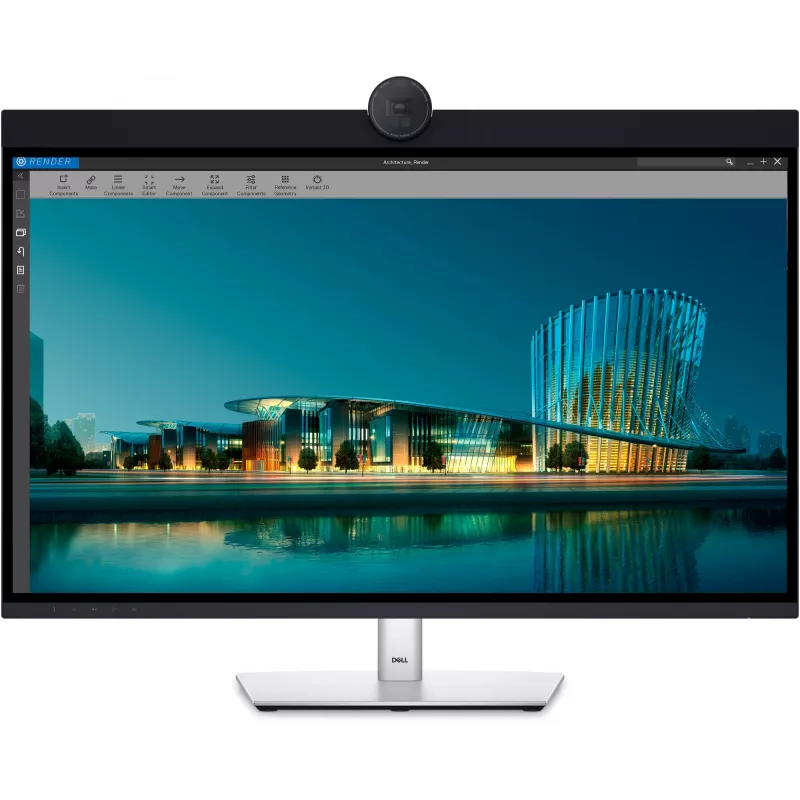 DELL UltraSharp U3224KBA kompiuterio monitorius 80 cm (31,5 colio) 6144 x 3456 pikselių 6K Ultra HD LCD juodas, sidabrinis