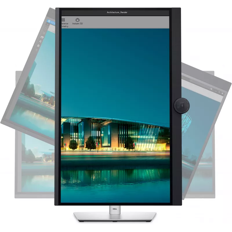 DELL UltraSharp U3224KBA kompiuterio monitorius 80 cm (31,5 colio) 6144 x 3456 pikselių 6K Ultra HD LCD juodas, sidabrinis