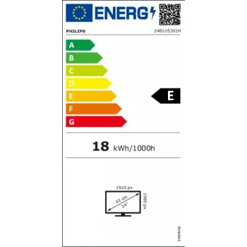 Philips 5000 serijos 24B1U5301H/00 kompiuterio monitorius 60,5 cm (23,8 colio) 1920 x 1080 pikselių Full HD LCD juodas