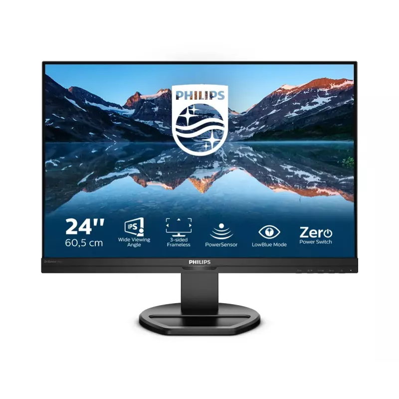 Philips B Line 240B9/00 kompiuterio monitorius 61,2 cm (24,1 colio) 1920 x 1200 pikselių WUXGA LED juodas