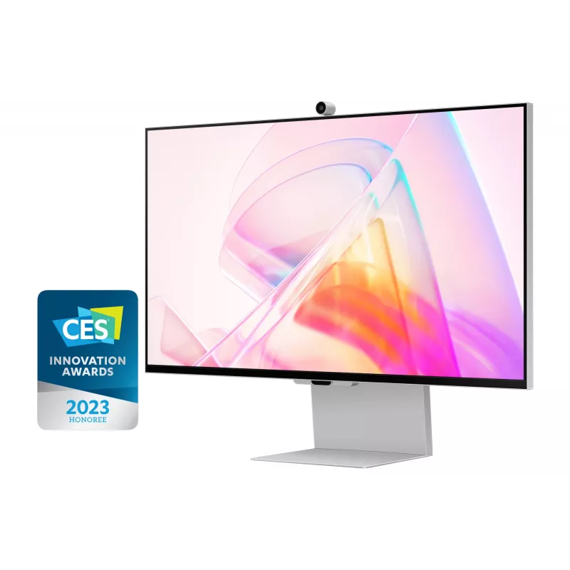 Samsung S90PC kompiuterio monitorius 68,6 cm (27 col.) 5120 x 2880 pikselių 5K Ultra HD LCD sidabrinis