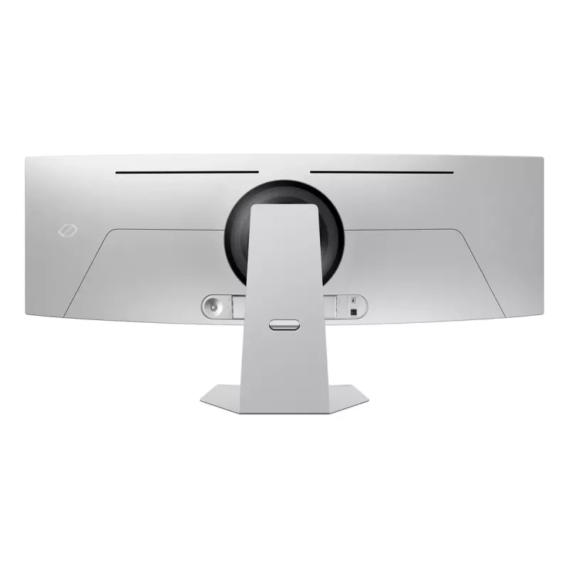 Samsung G95SC kompiuterio monitorius 124,5 cm (49 colių) 5120 x 1440 Dual QHD OLED sidabrinis