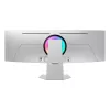 Samsung G95SC kompiuterio monitorius 124,5 cm (49 colių) 5120 x 1440 Dual QHD OLED sidabrinis