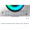 Samsung G95SC kompiuterio monitorius 124,5 cm (49 colių) 5120 x 1440 Dual QHD OLED sidabrinis