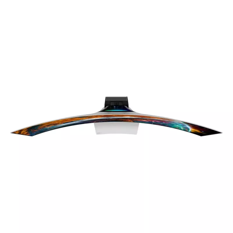 Samsung G95SC kompiuterio monitorius 124,5 cm (49 colių) 5120 x 1440 Dual QHD OLED sidabrinis