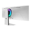 Samsung G95SC kompiuterio monitorius 124,5 cm (49 colių) 5120 x 1440 Dual QHD OLED sidabrinis