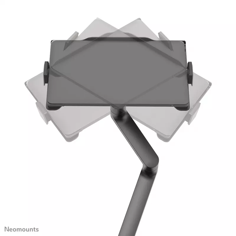 Neomounts DS20-425BL1 nešiojamojo kompiuterio laikiklio monitoriaus laikiklis 11,6-17,3 col. - vietos taupymui