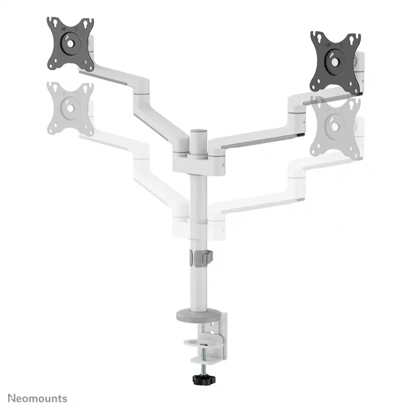 Neomounts DS60-425WH2 Monitorio laikiklis 17-27 colių - vietos taupymas