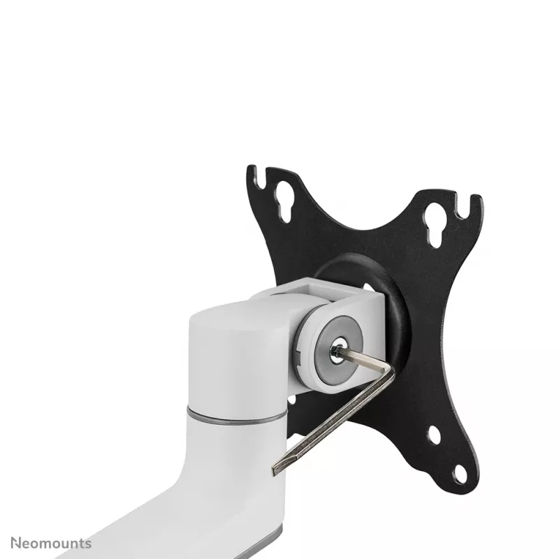 Neomounts DS60-425WH2 Monitorio laikiklis 17-27 colių - vietos taupymas