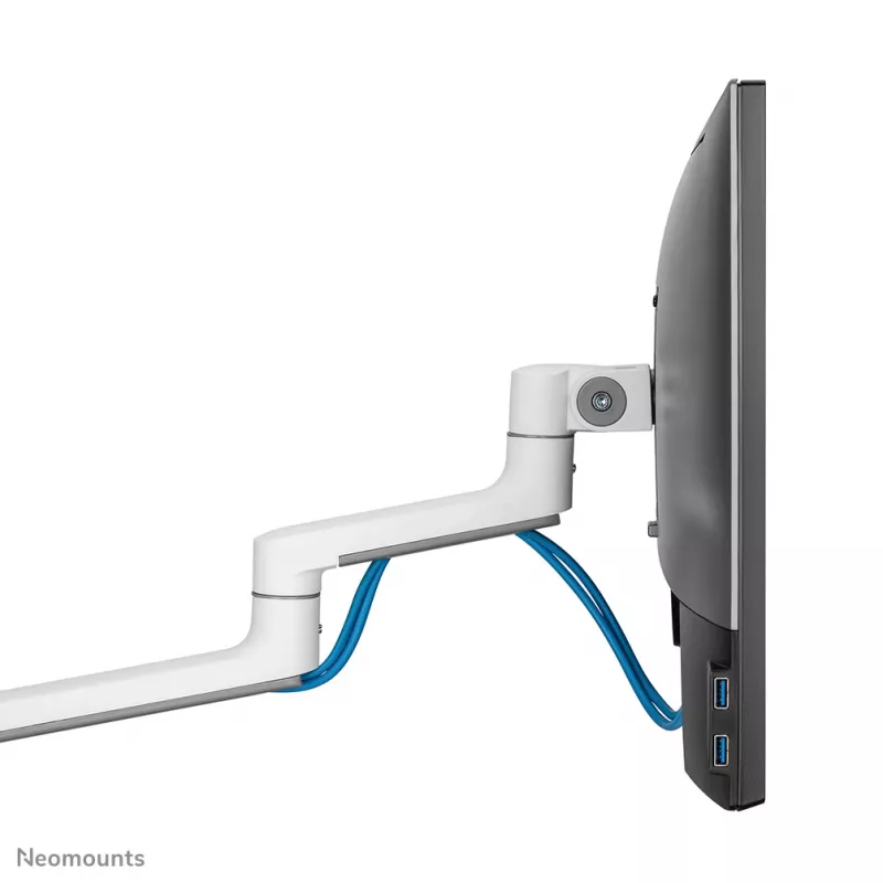 Neomounts DS60-425WH2 Monitorio laikiklis 17-27 colių - vietos taupymas