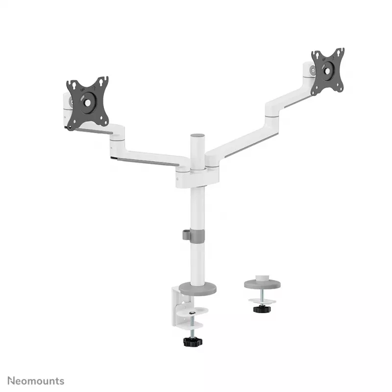 Neomounts DS60-425WH2 Monitorio laikiklis 17-27 colių - vietos taupymas