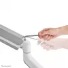 Neomounts DS70PLUS-450WH1 monitoriaus laikiklis 17-49 colių - dujinė spyruoklė - Topfix - 180°-stabdys