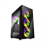FSP CMT192 korpusas Midi Tower mITX, mATX, ATX juodas fiksuotas RGB