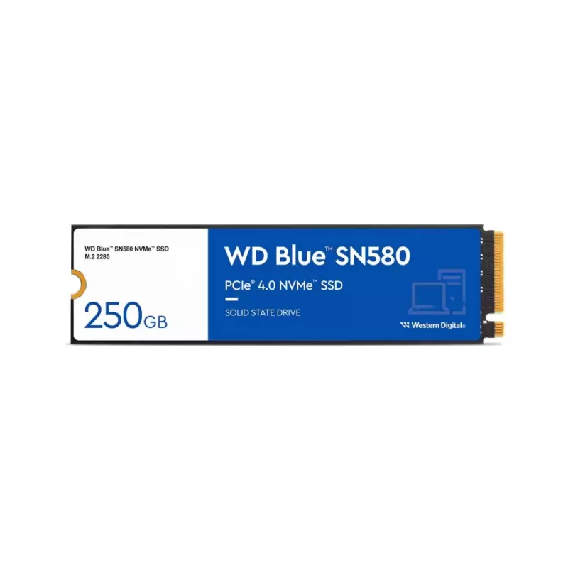 WESTERN DIGITAL SSD - WD Blue SN580 NVMe - 2TB - Pci-e Gen4 x4 - M.2 2280