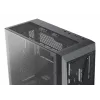 PC Midi Tower korpusas XILENCE XG151 — juodas, palaiko ATX/Micro-ATX/Mini-ITX, apatinis PSU, 2x 3,5 colio + 4x 2,5 colio nišos