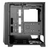 PC Midi Tower korpusas XILENCE XG151 — juodas, palaiko ATX/Micro-ATX/Mini-ITX, apatinis PSU, 2x 3,5 colio + 4x 2,5 colio nišos