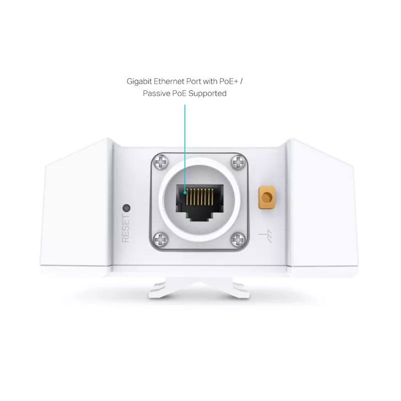 TP-Link Omada AX3000 vidaus/lauko „WiFi 6“ prieigos taškas, 2,4 GHz, 5 GHz, 3000 Mbit/s, WPA, WPA-Enterprise, WPA2, WPA2-Enterprise, WPA3, WPA3-Enterprise, 10,100,1000 Mbit/s
