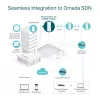 TP-Link Omada AX3000 vidaus/lauko „WiFi 6“ prieigos taškas, 2,4 GHz, 5 GHz, 3000 Mbit/s, WPA, WPA-Enterprise, WPA2, WPA2-Enterprise, WPA3, WPA3-Enterprise, 10,100,1000 Mbit/s