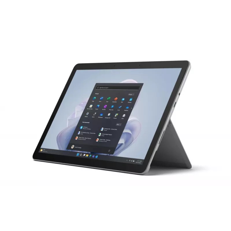 MICROSOFT Surface Go 4 - 10.5in Touchscreen - Intel N200 - 8GB Ram - 256GB SSD - Win11 Pro - Platinum - Uhd Graphics