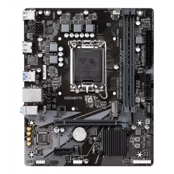 GIGABYTE H610M K DDR4 pagrindinė plokštė – palaiko Intel Core 14-os kartos procesorius, 3+1+1 fazių hibridinį maitinimo dizainą, iki 3200 MHz DDR4, 1xPCIe 3.0 M.2, GbE LAN, USB 3.2 Gen 1
