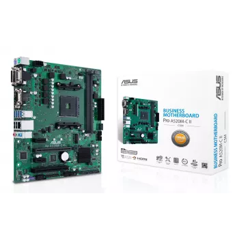 ASUS PRO A520M-C II/CSM AMD A520 lizdas AM4 mikro ATX