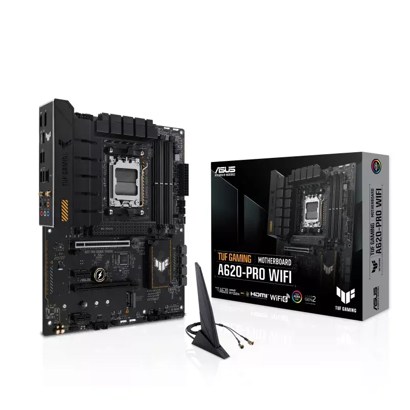 Motininė plokštė ASUS TUF GAMING A620-PRO WIFI AMD A620 Socket AM5 ATX