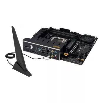 Motininė plokštė ASUS TUF GAMING B650M‑E WIFI, AMD B650, Socket AM5, micro ATX, DDR5, 4x DIMM, 128GB, Wi‑Fi 6, Bluetooth 5.2